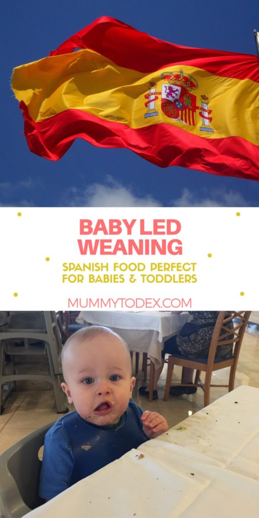 A list of yummy and delicious Spanish foods for baby and toddler to try in Spain. Foods perfect for baby led weaning (BLW) and beyond!