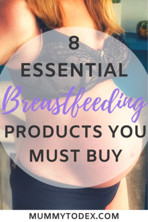 Breastfeeding essentials pinterest post