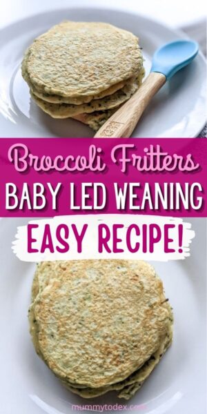 Recipe: Broccoli Fritters Baby Led Weaning - Mummy To Dex