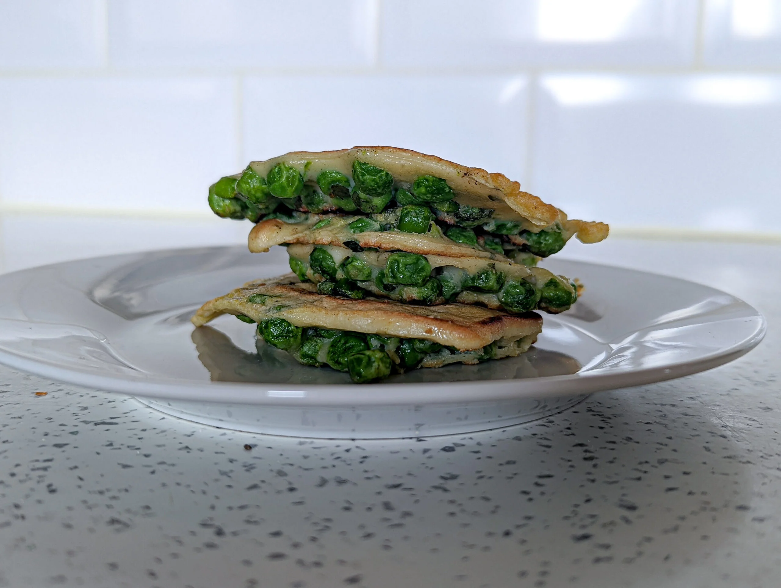 Pea Fritters Baby Led Weaning Recipe