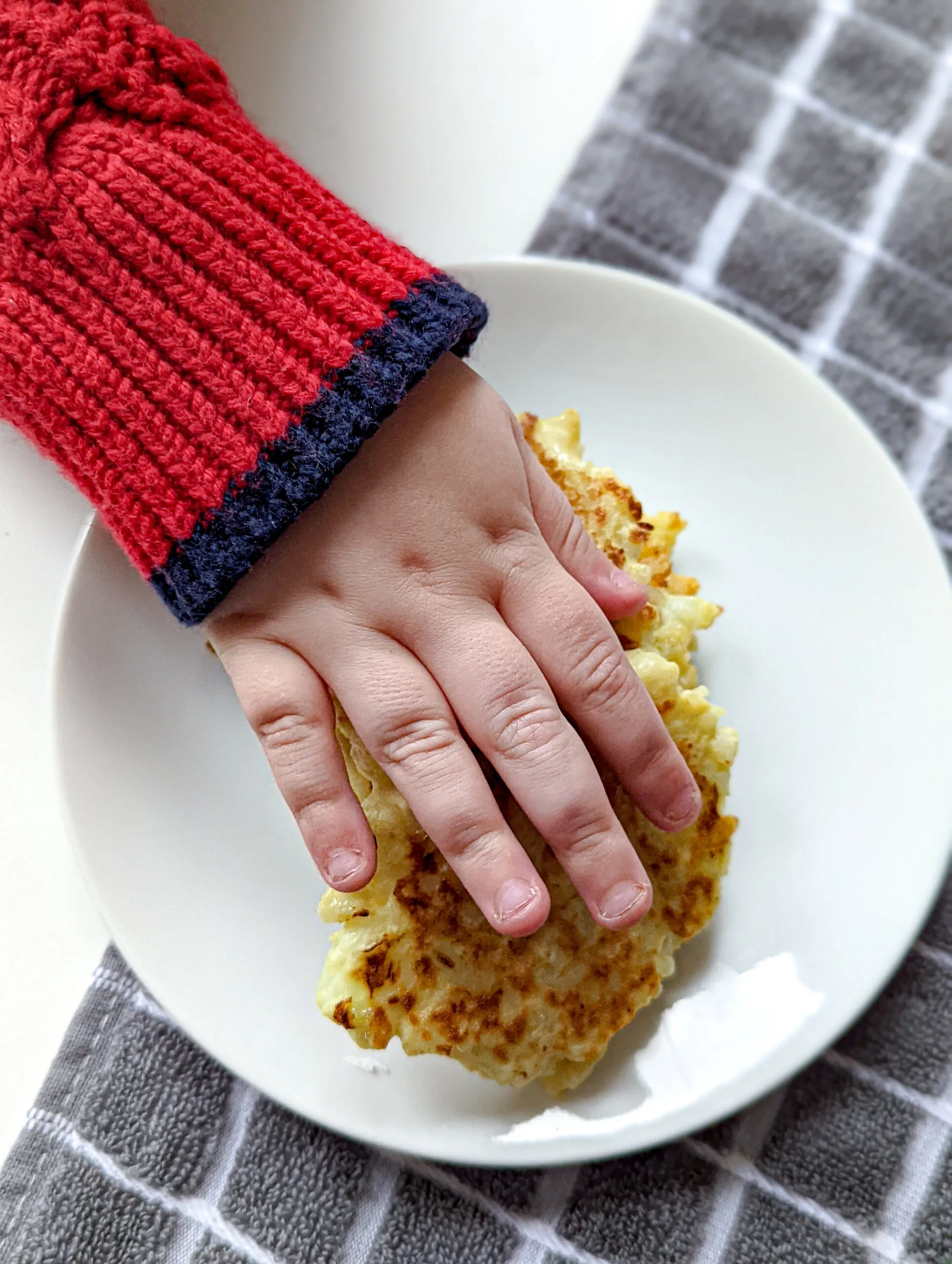 Recipe: Cauliflower Fritters Baby Led Weaning
