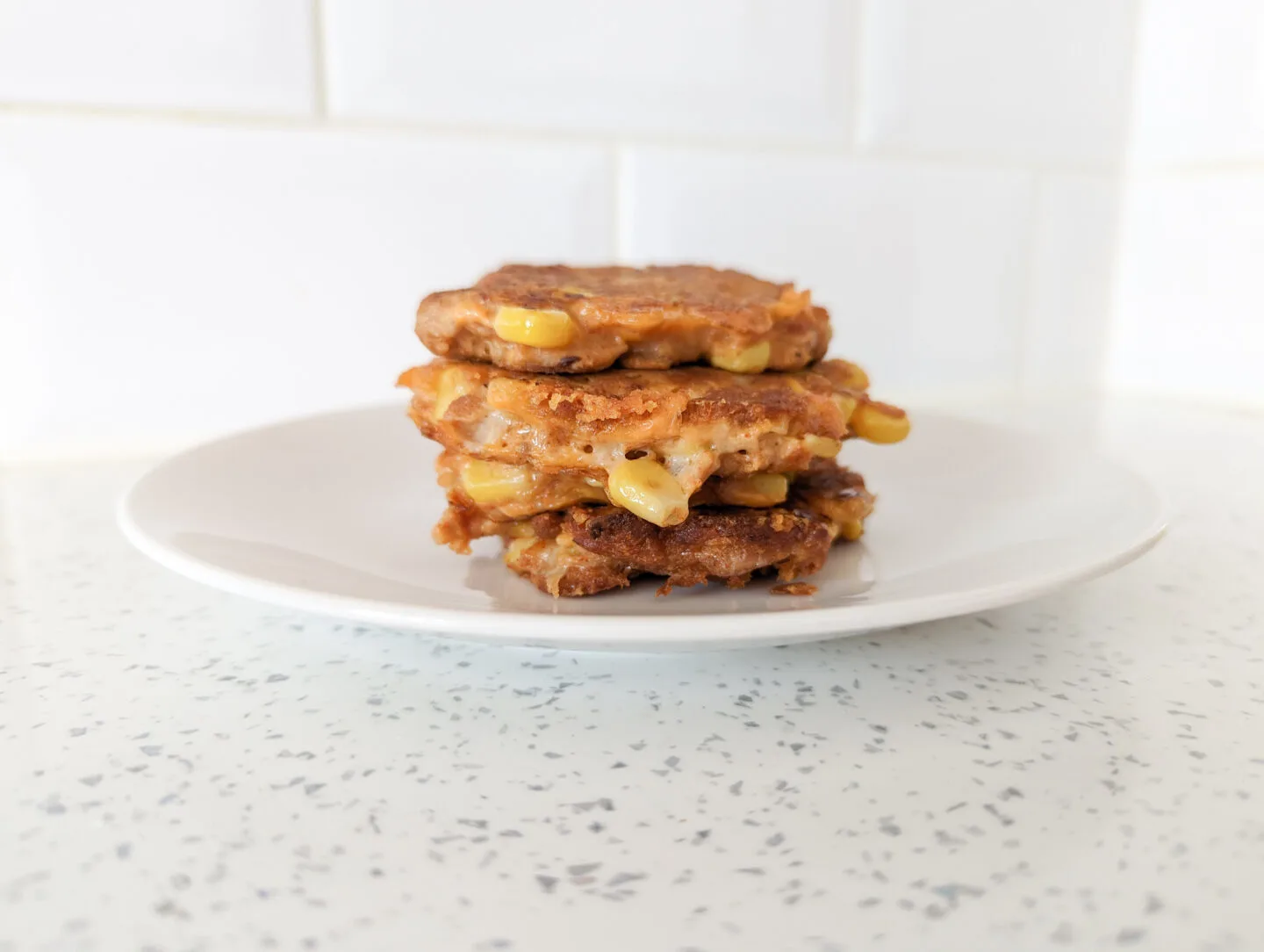 tuna and sweetcorn fritters