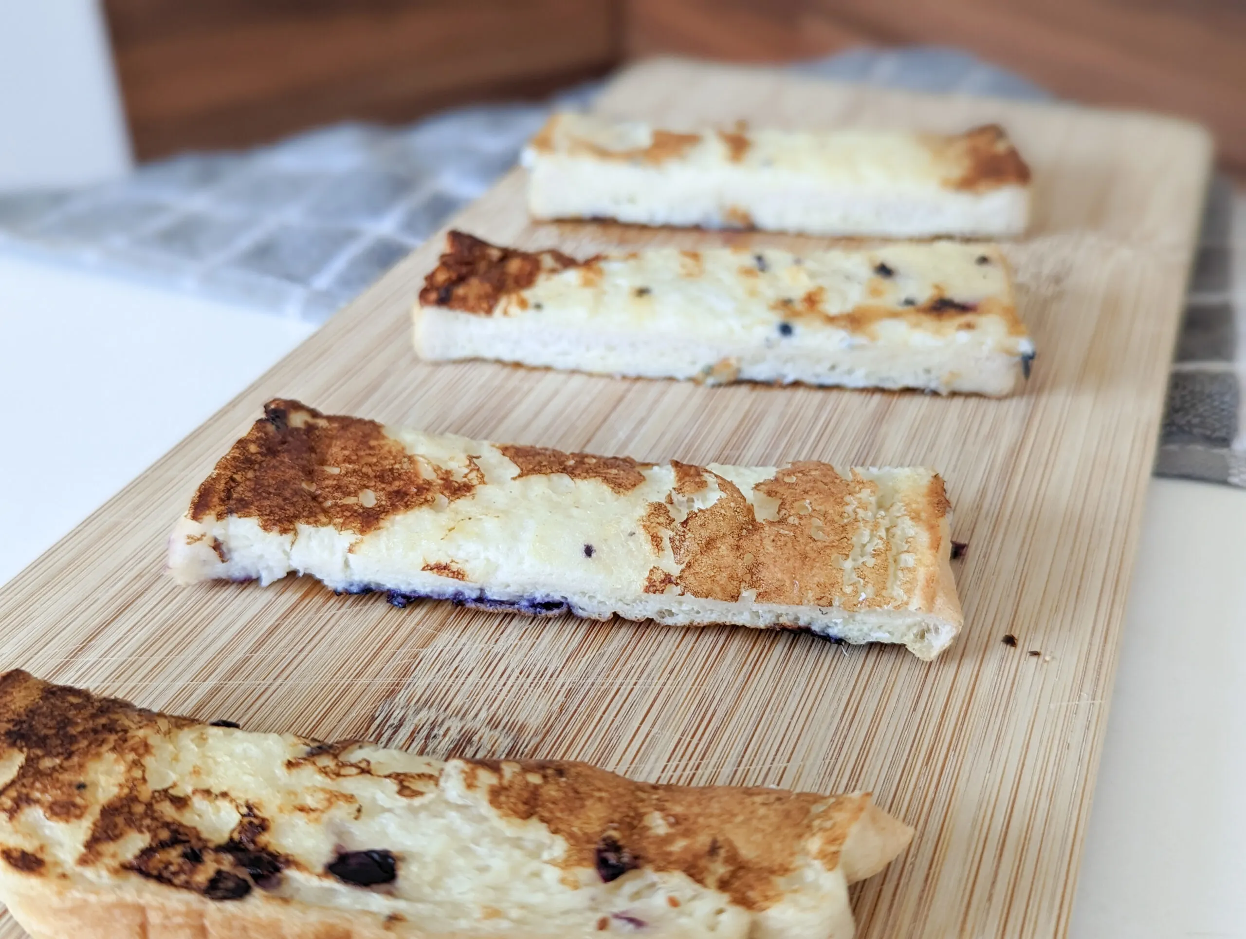 Blueberry Eggy Bread Baby Led Weaning Recipe