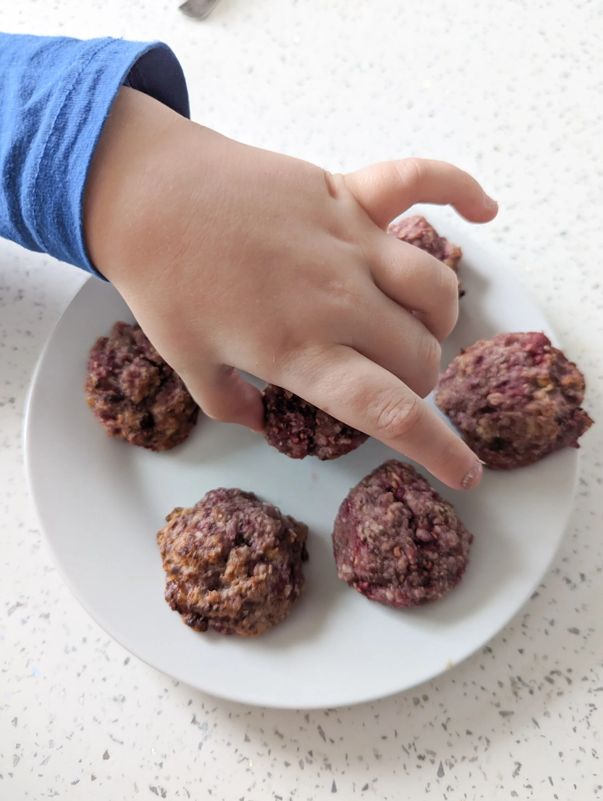 Raspberry Bliss Balls Baby Led Weaning Recipe