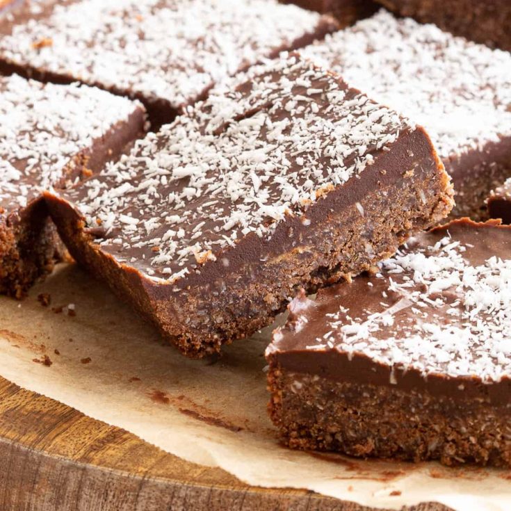 Image for Easy Chocolate Coconut Weetbix Slice Recipe