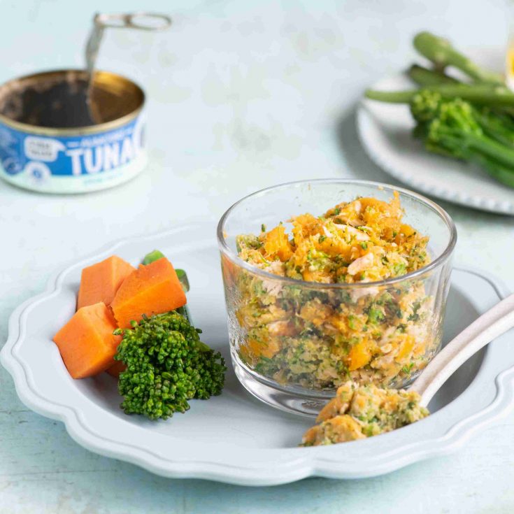 Image for Tuna, Broccoli & Sweet Potato Mash 